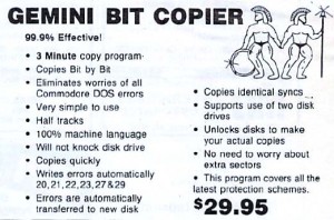 Gemini Bit Copier (1985)